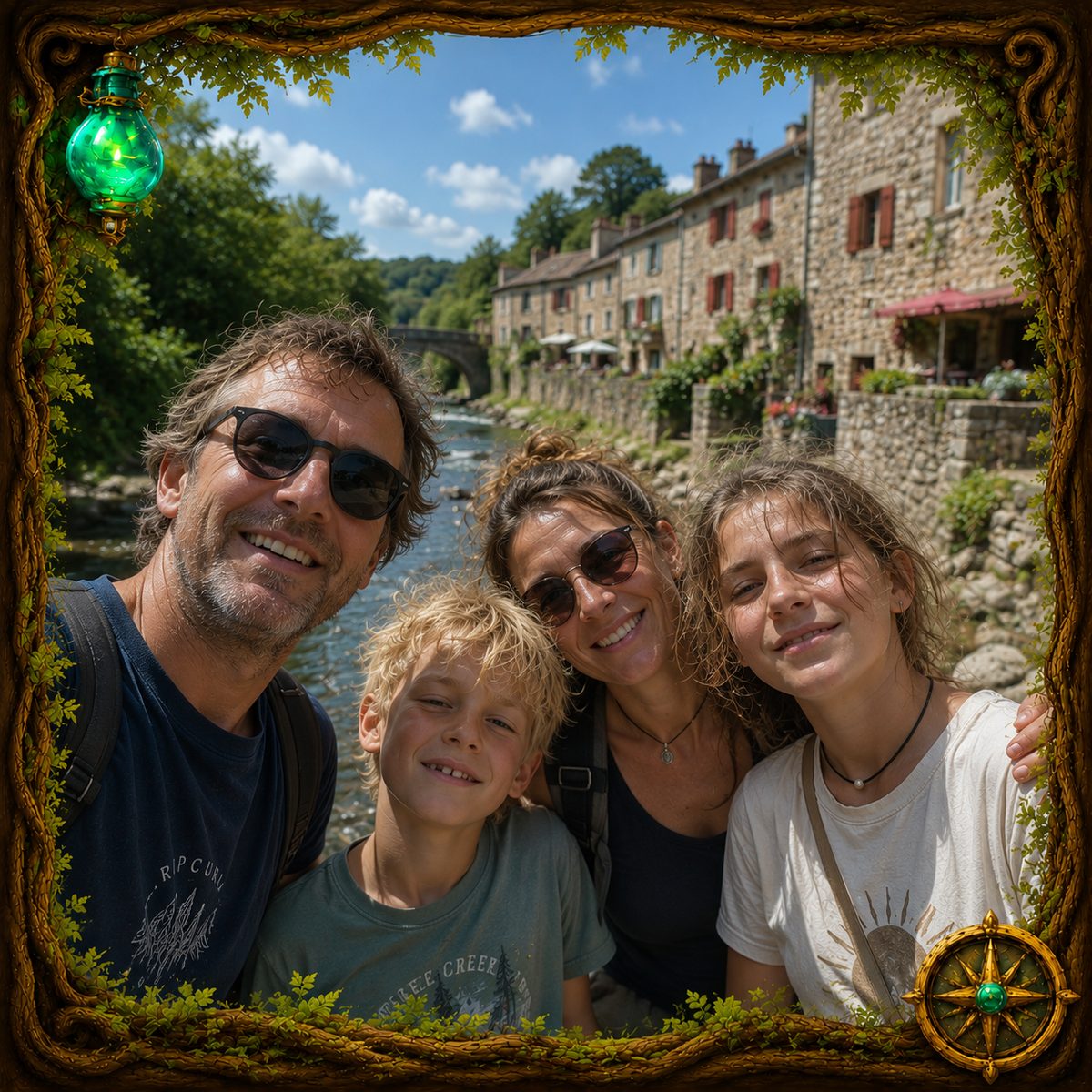 Une famille en aventure Geolinfo